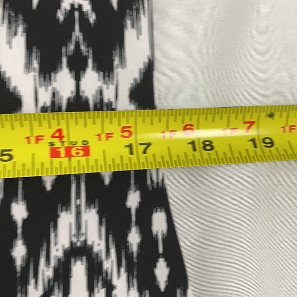 George Slip Dress Black and White Patterned - Picture 12 of 16